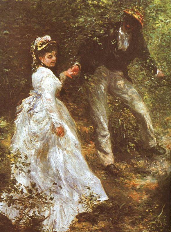 Pierre Renoir The Promenade France oil painting art